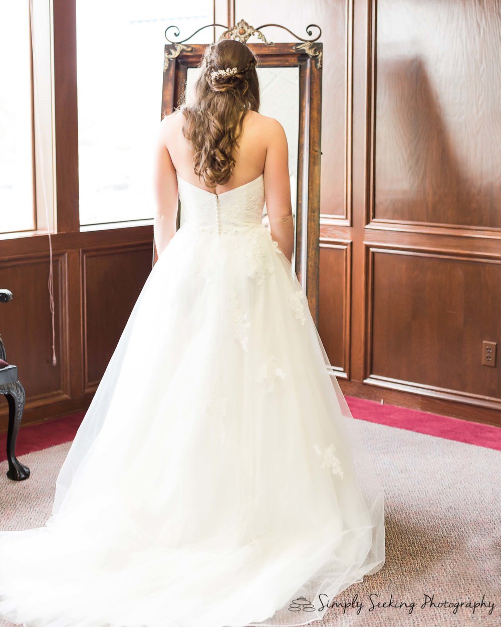 SSP spring wedding| bride| getting ready