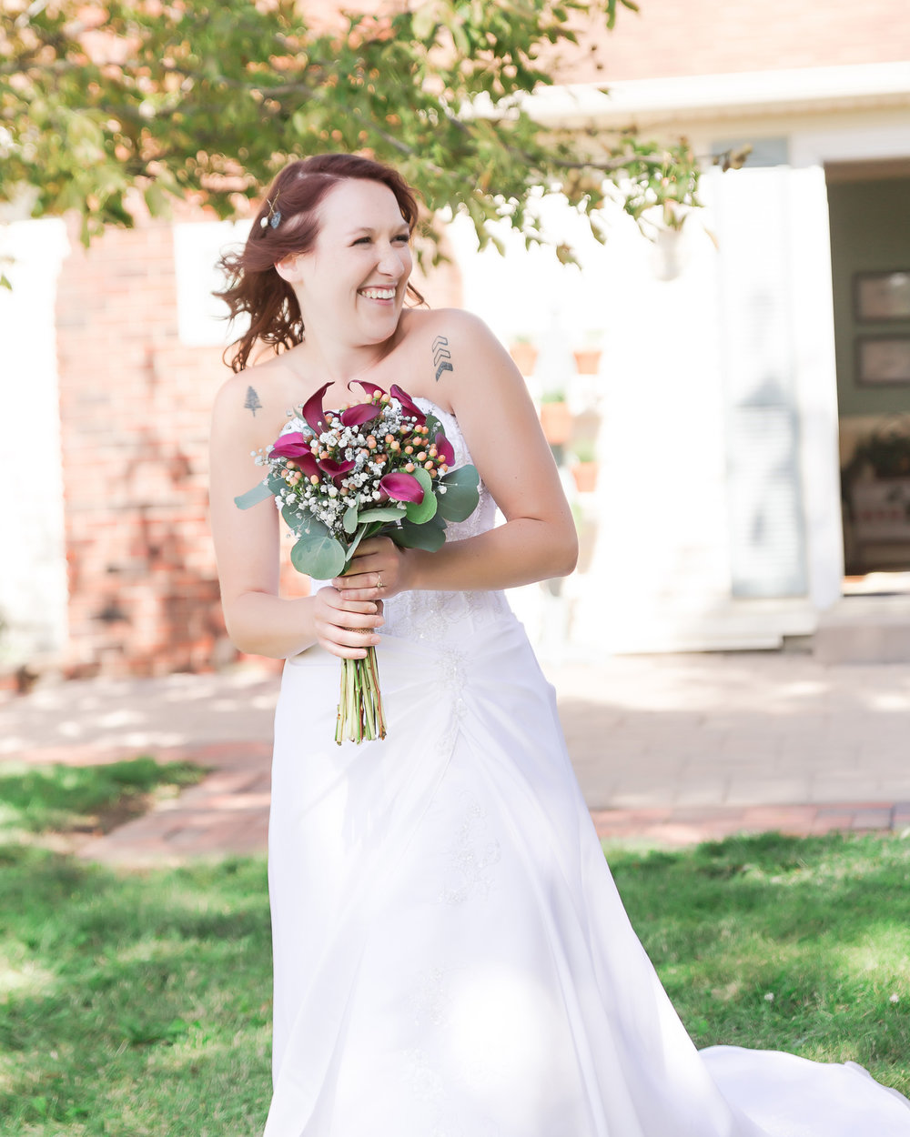 SSP summer wedding| ceremony| backyard wedding