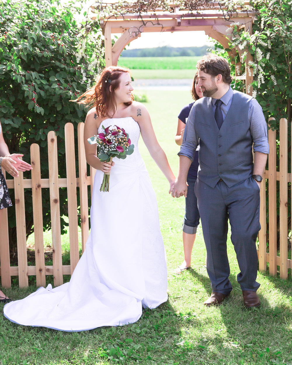 SSP summer wedding| tree planting ceremony| backyard wedding