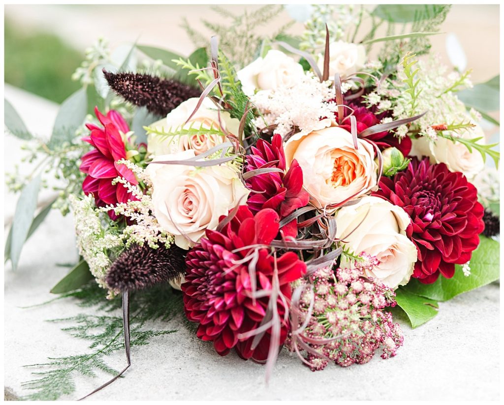 Bridal boquet details|Laurel Hall Wedding Styled shoot