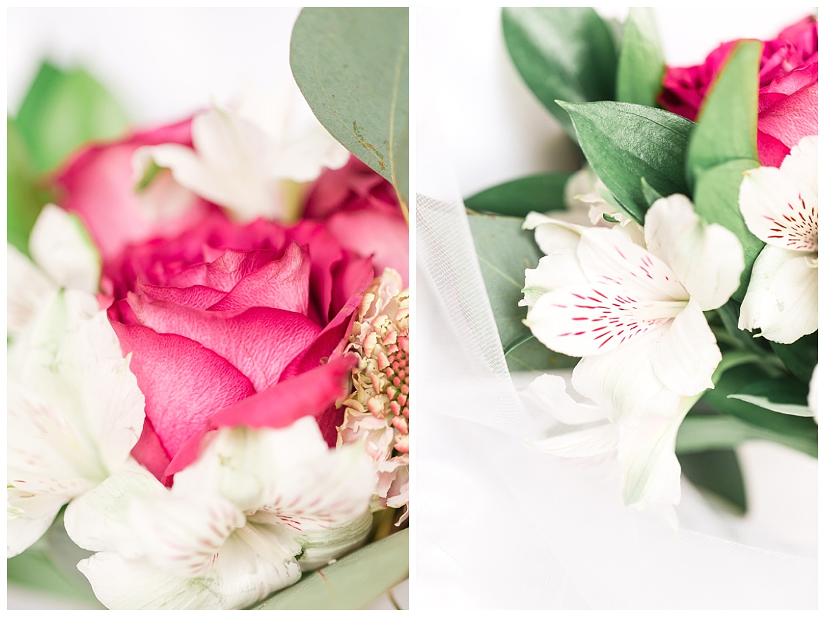 wedding flowers-magenta