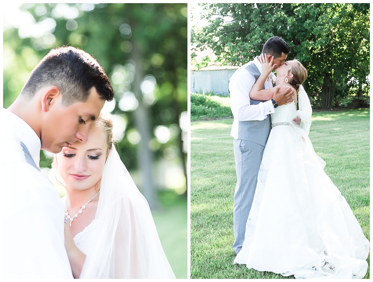 bride and groom romantic pose | bride and groom full length