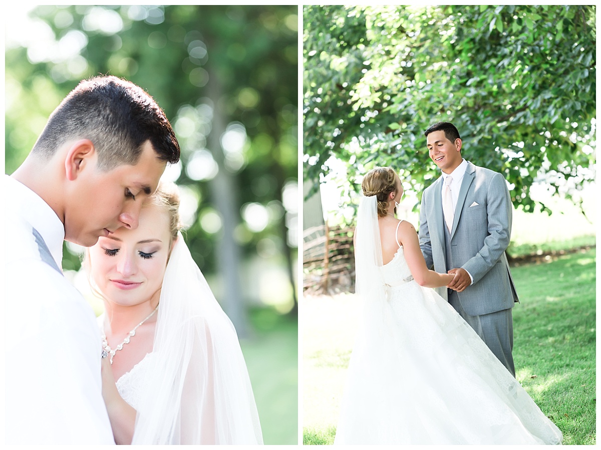 bride and groom romantic pose | bride and groom full length