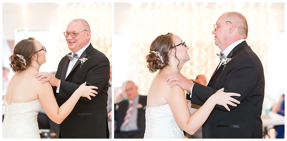 wedding reception | daddy daughter dance