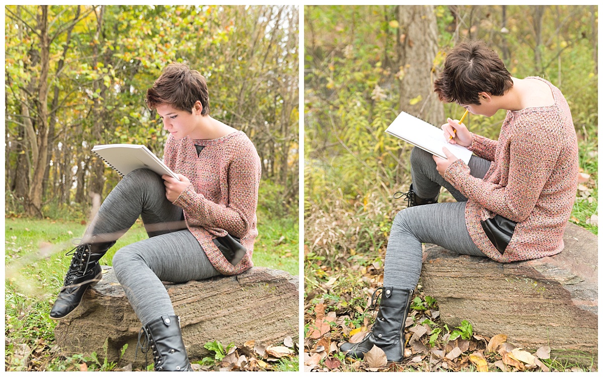 Why Use Props in Your Senior Pictures| uniquely you