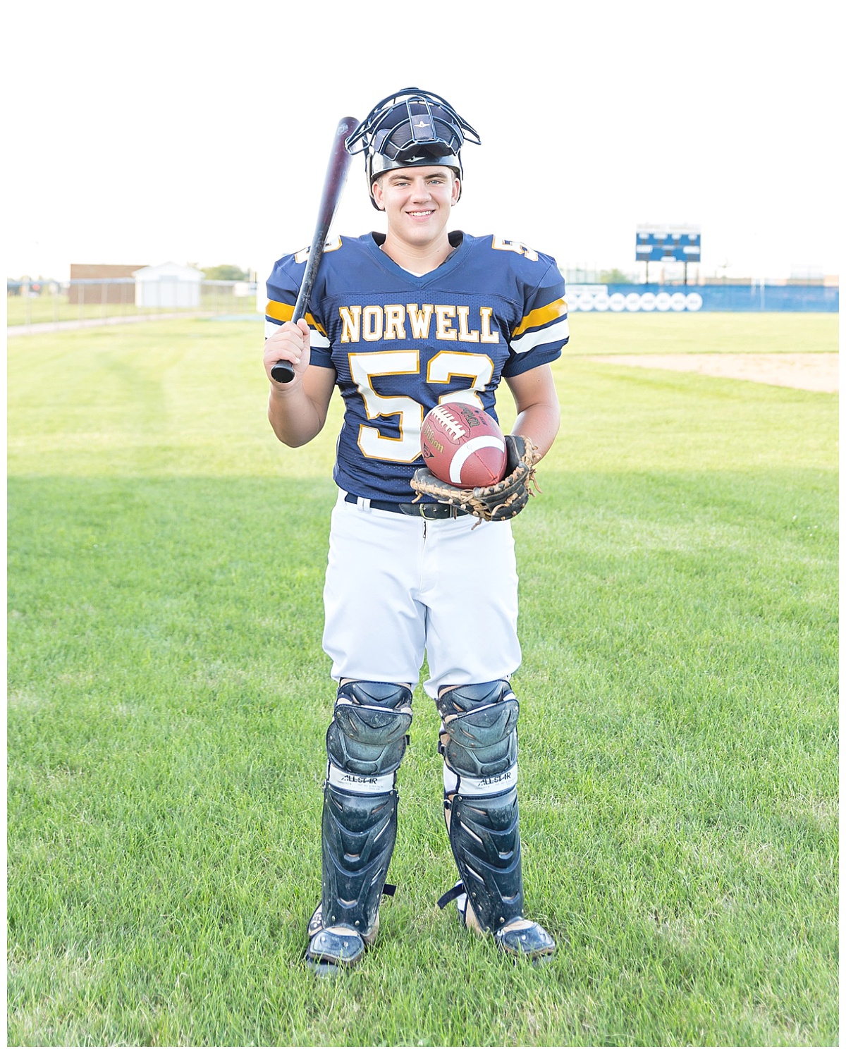 Why Use Props in Your Senior Pictures| sports gear