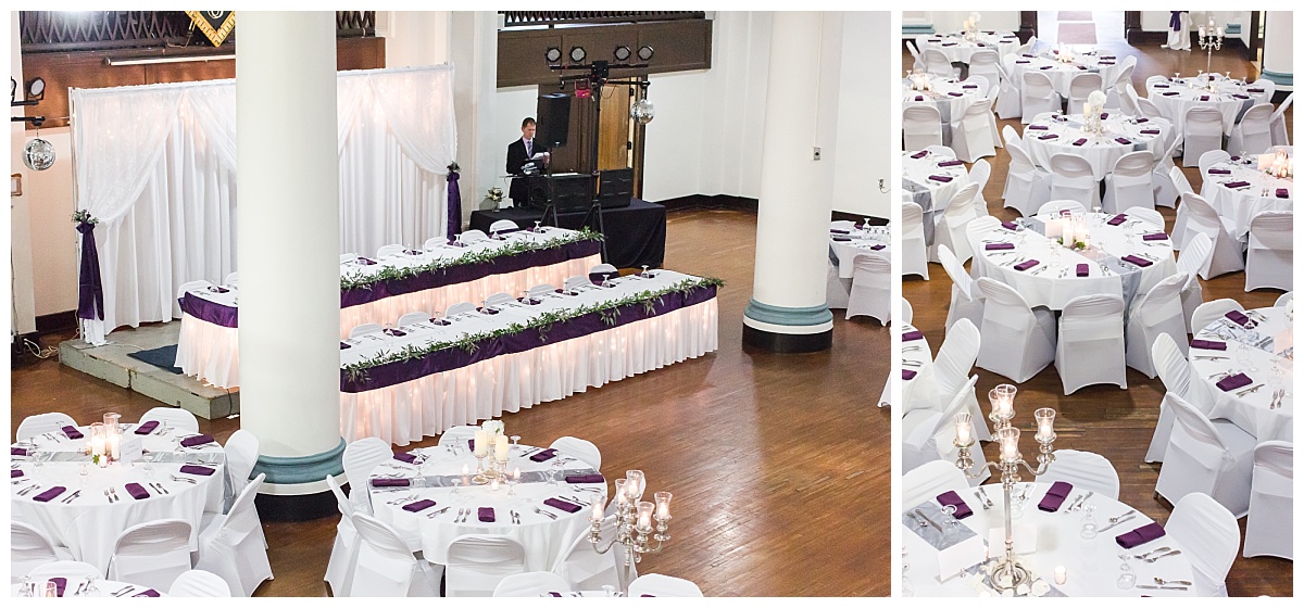 Freemasons Hall Fort Wayne Wedding