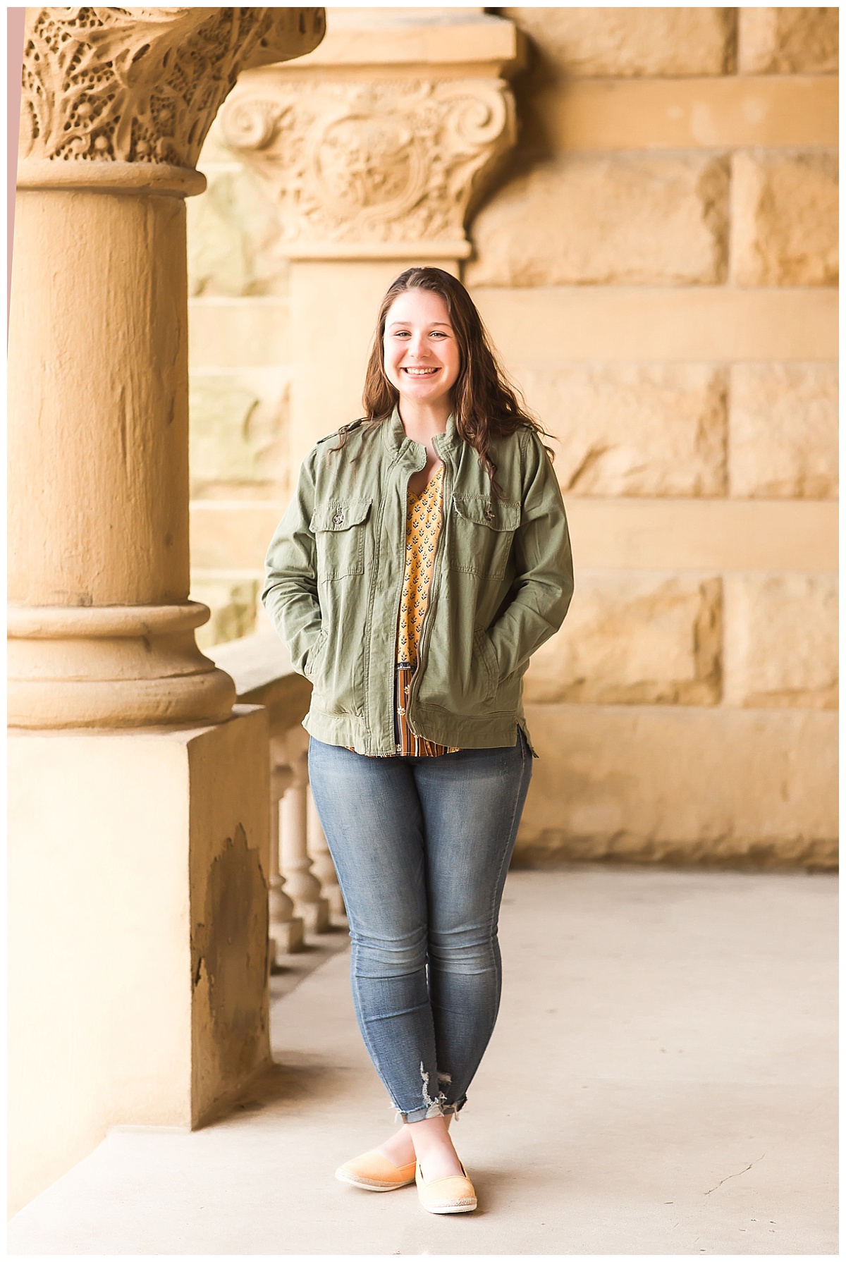 senior girl urban shoot