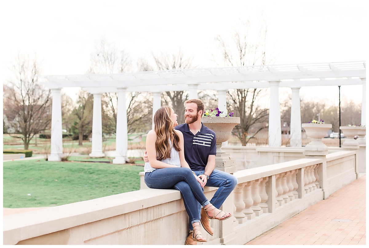 couple sitting together on balcony