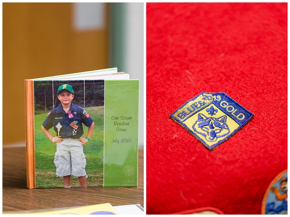 Eagle Scout Ceremony details photo by Simply Seeking Photography