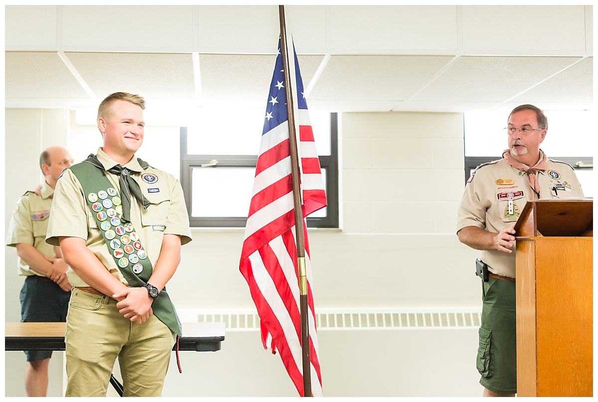 Eagle Scout Ceremony photo by Simply Seeking Photography