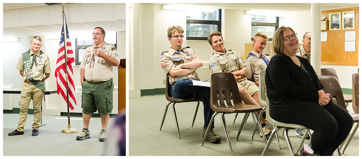 Eagle Scout Ceremony photo by Simply Seeking Photography