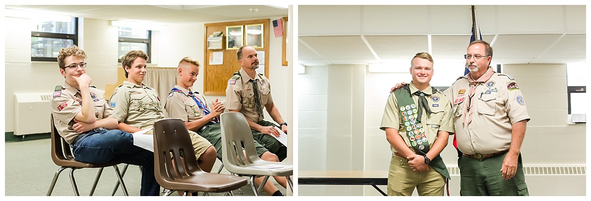 Eagle Scout Ceremony photo by Simply Seeking Photography