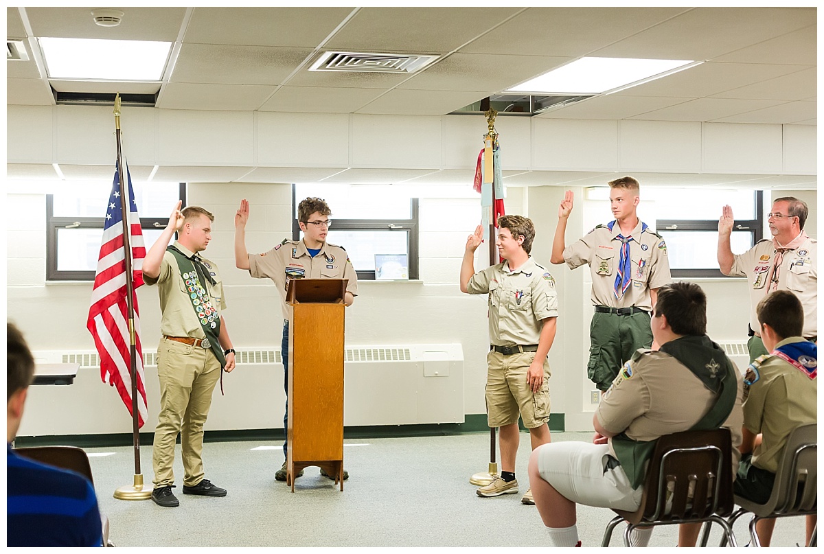 Eagle Scout Ceremony photo by Simply Seeking Photography