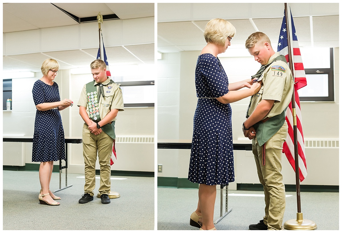 Eagle Scout Ceremony photo by Simply Seeking Photography