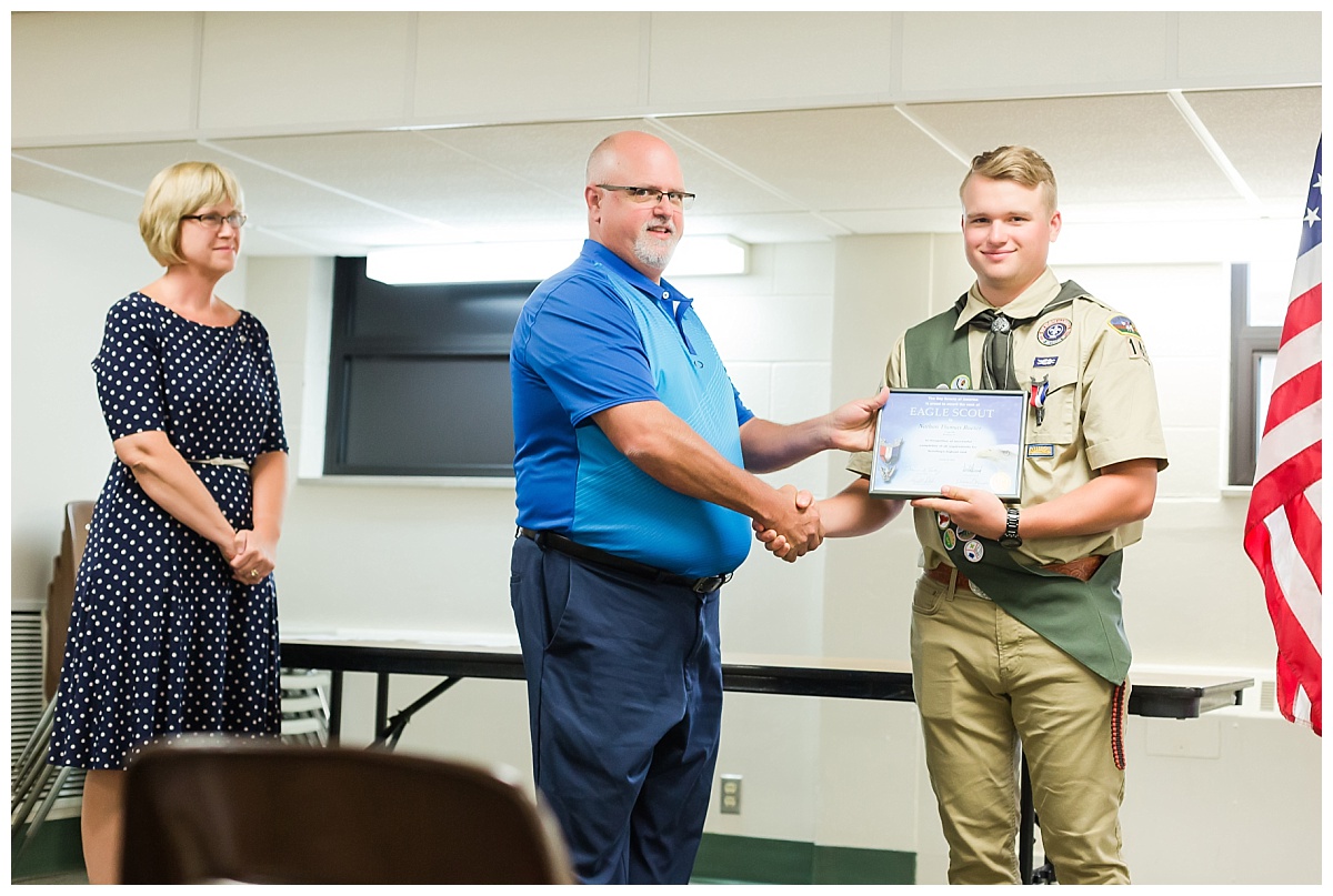 Eagle Scout Ceremony photo by Simply Seeking Photography