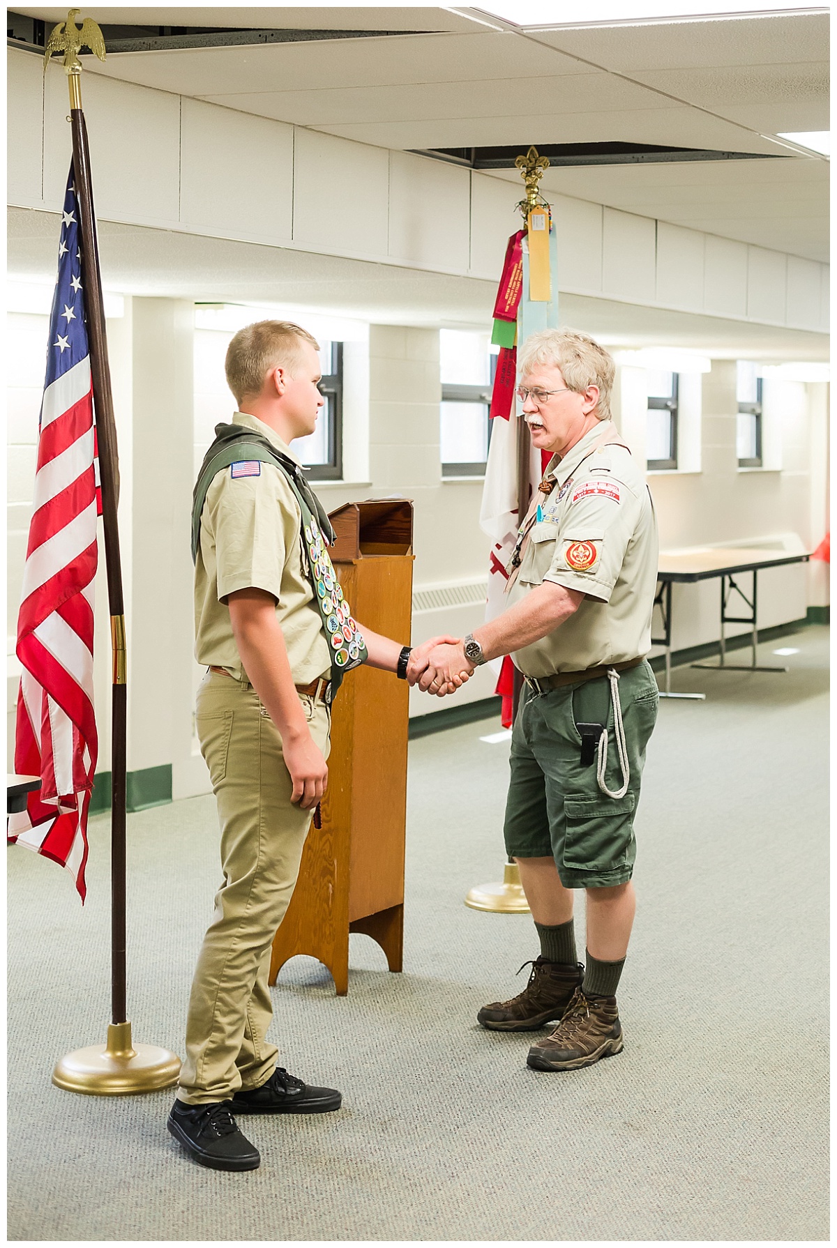 Presentation of Eagle Scout at Eagle Scout Ceremony photo by Simply Seeking Photography