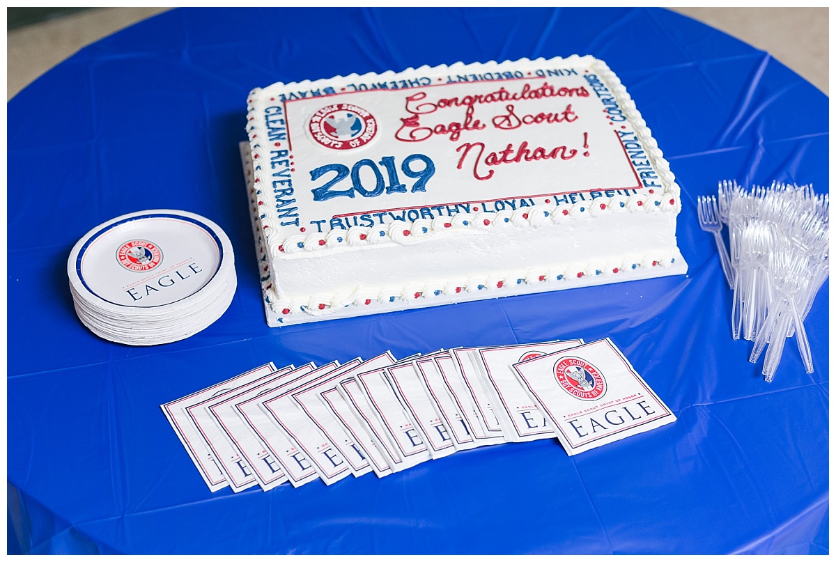 Eagle Scout Ceremony details photo by Simply Seeking Photography