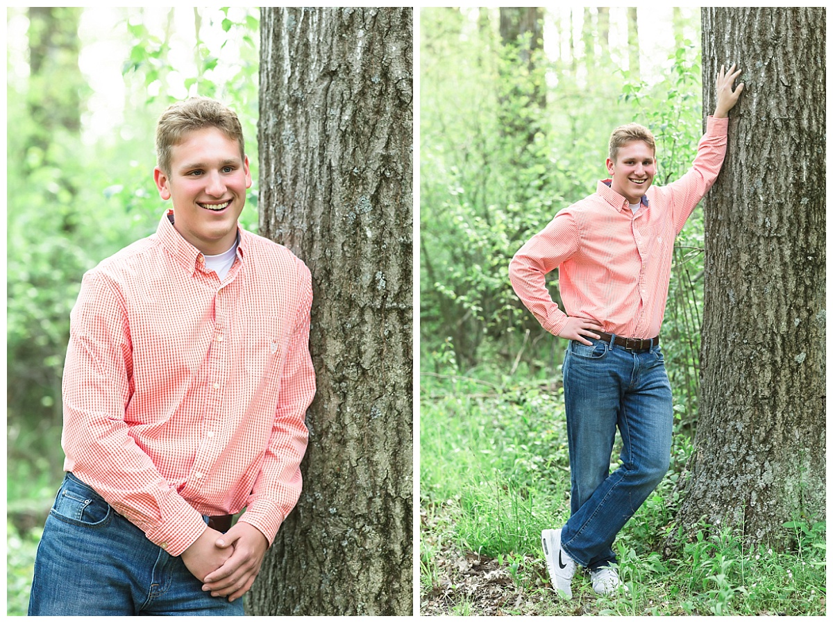 Senior guy nature session photo by Simply Seeking Photography