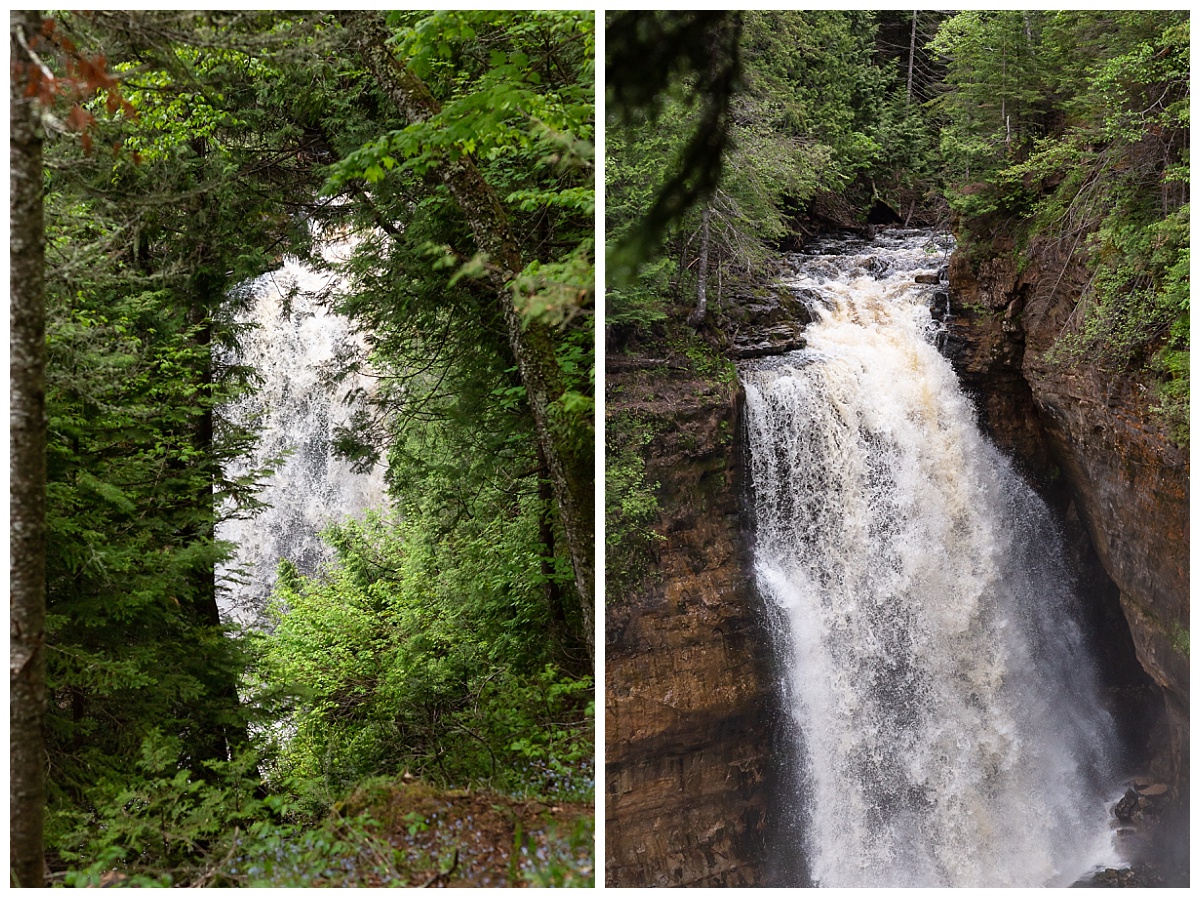 Miner's Falls at Pictured Rocks National Lakeshore photo by Simply Seeking Photography