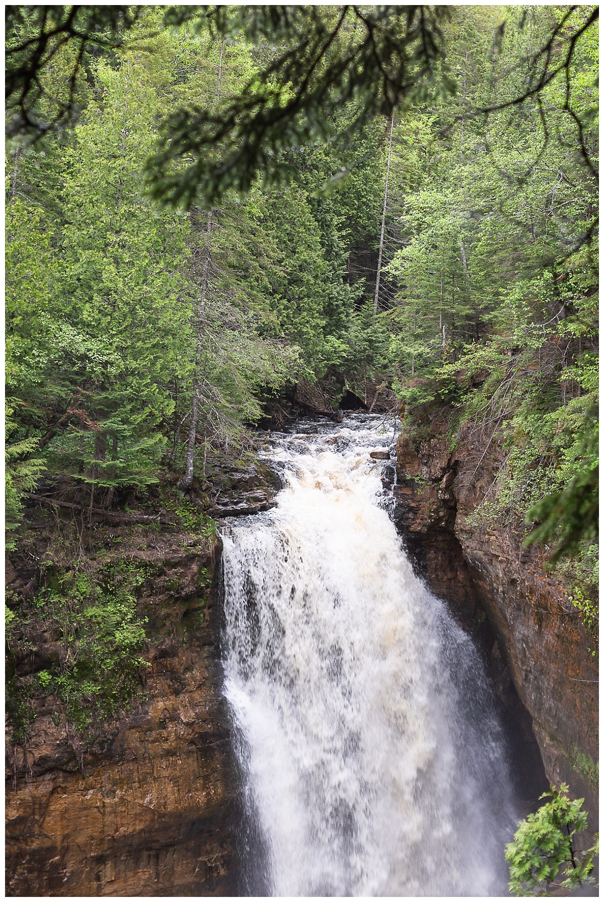 Miner's Falls at Pictured Rocks National Lakeshore photo by Simply Seeking Photography