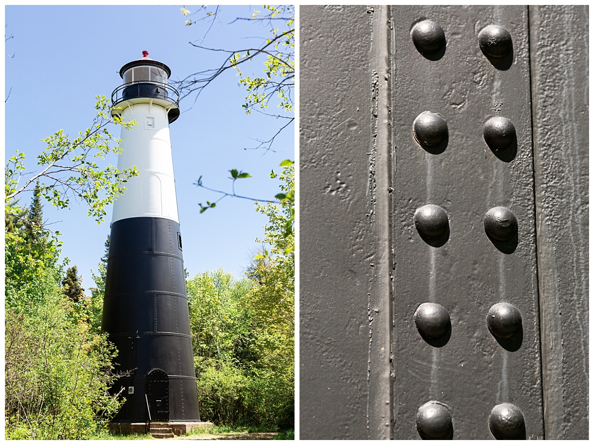Christmas Michigan Lighthouse photo by Simply Seeking Photography