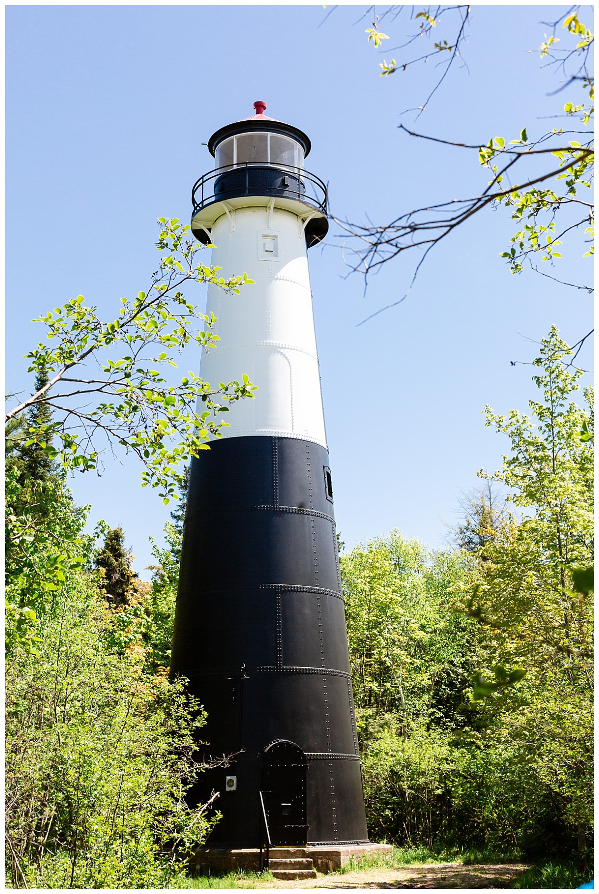 Christmas Michigan Lighthouse photo by Simply Seeking Photography