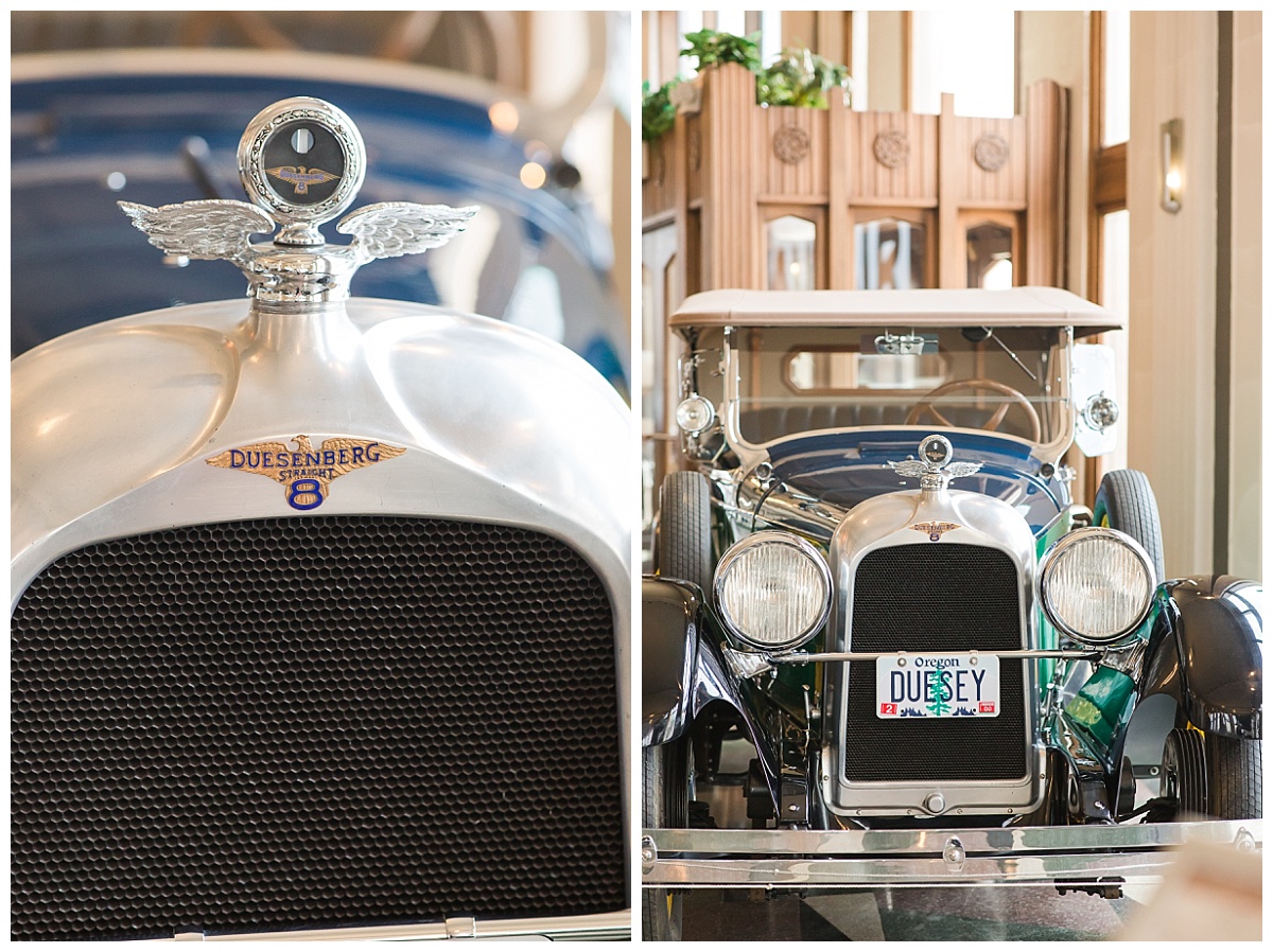 Vintage automobile details