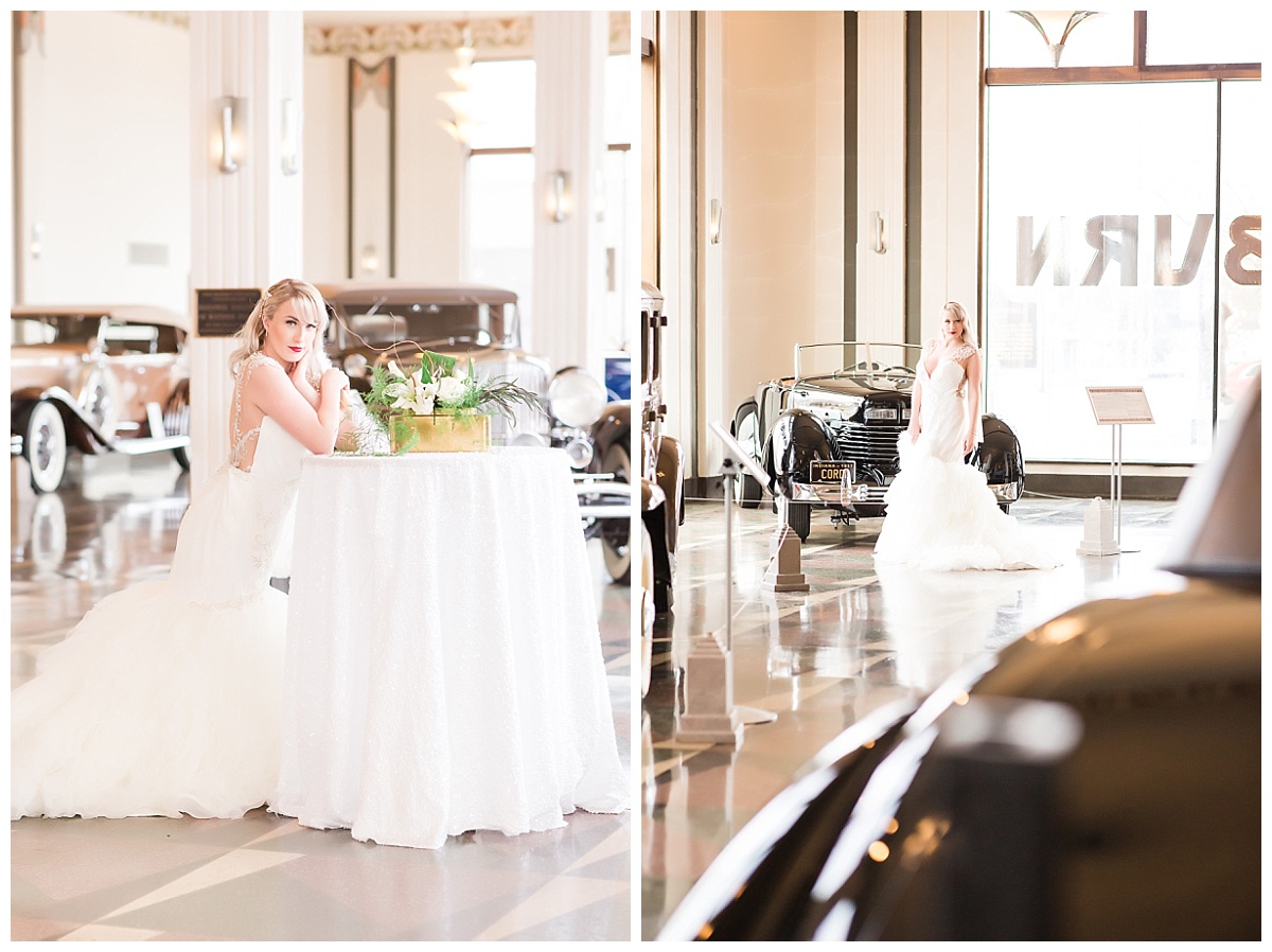 Auburn Cord Duesenberg Museum wedding photo by Simply Seeking Photography