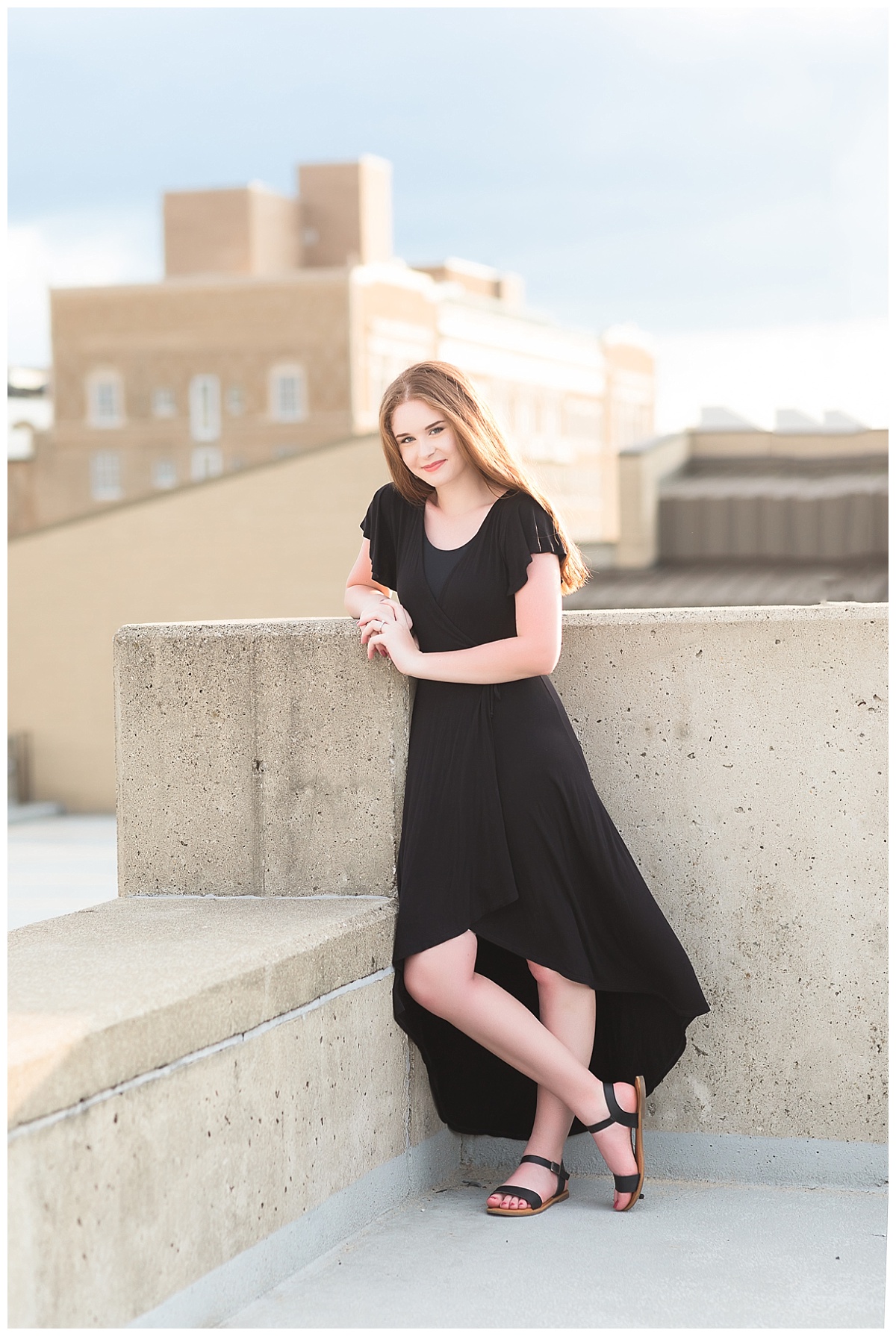 Downtown Fort Wayne Senior session photos by Simply Seeking Photography