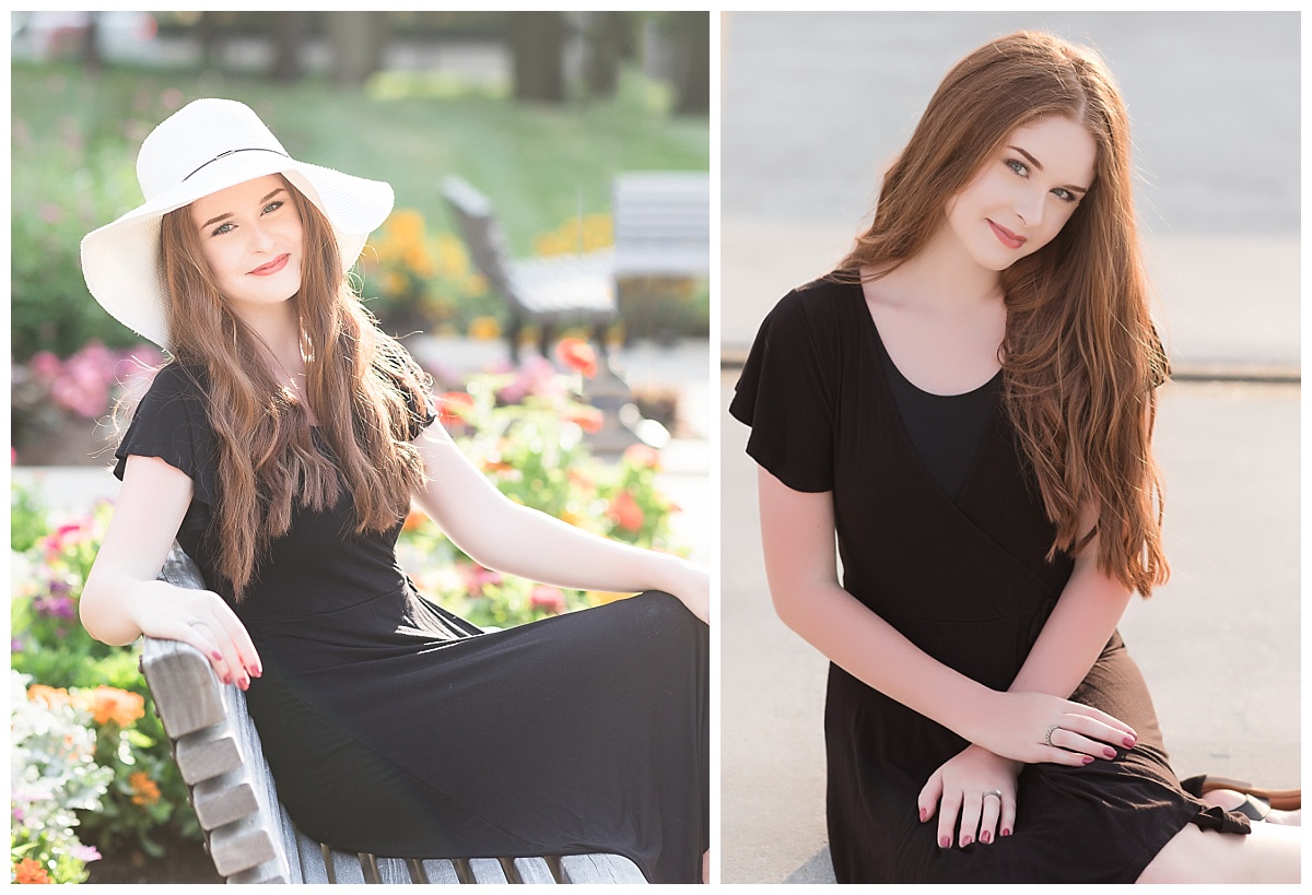 Downtown Fort Wayne Senior session photos by Simply Seeking Photography