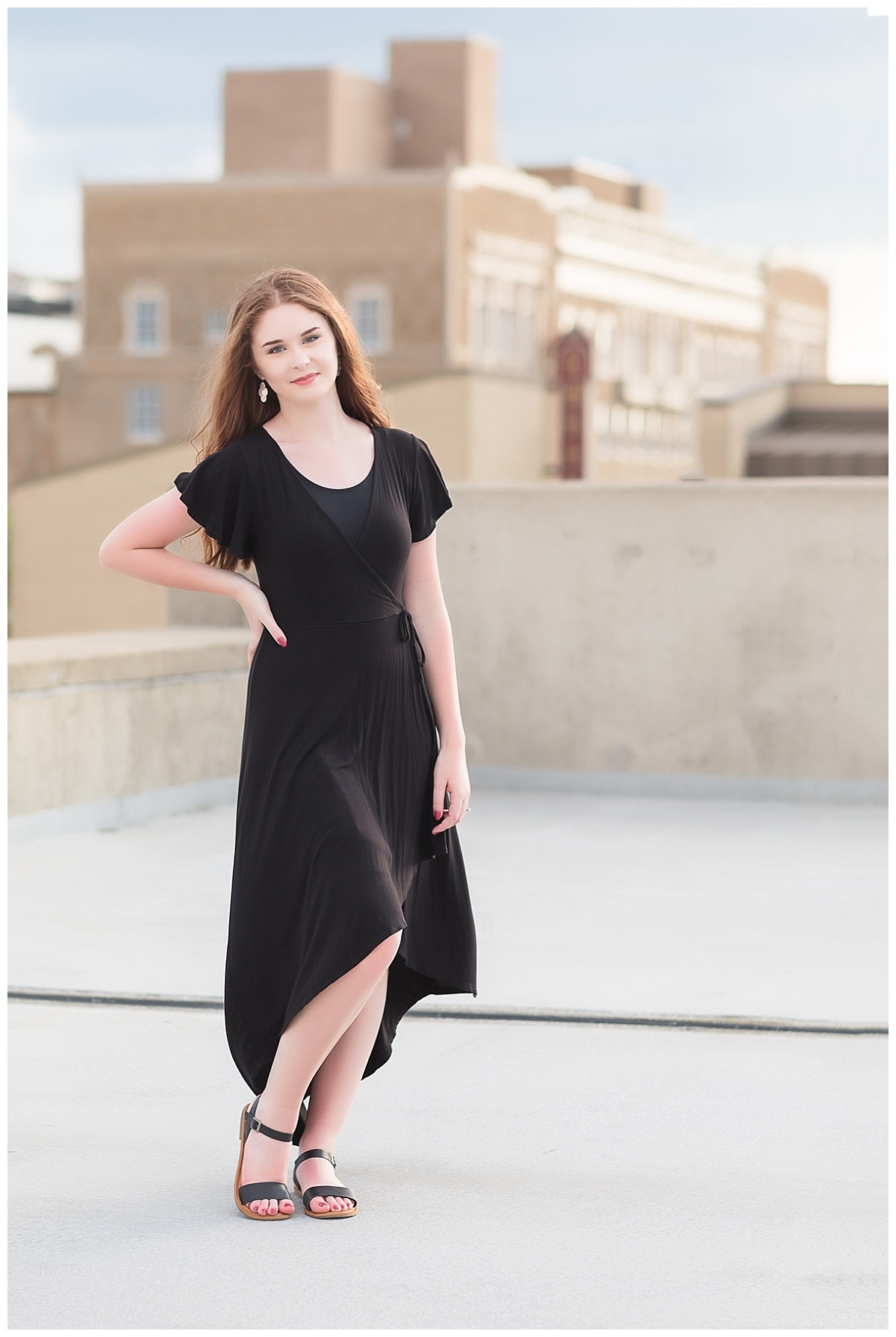 Downtown Fort Wayne Senior session photos by Simply Seeking Photography