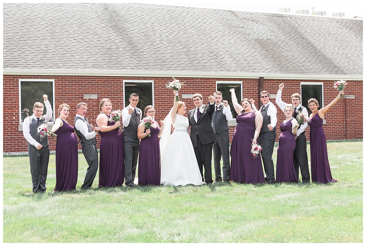 Romantic summer wedding photo by Simply Seeking Photography