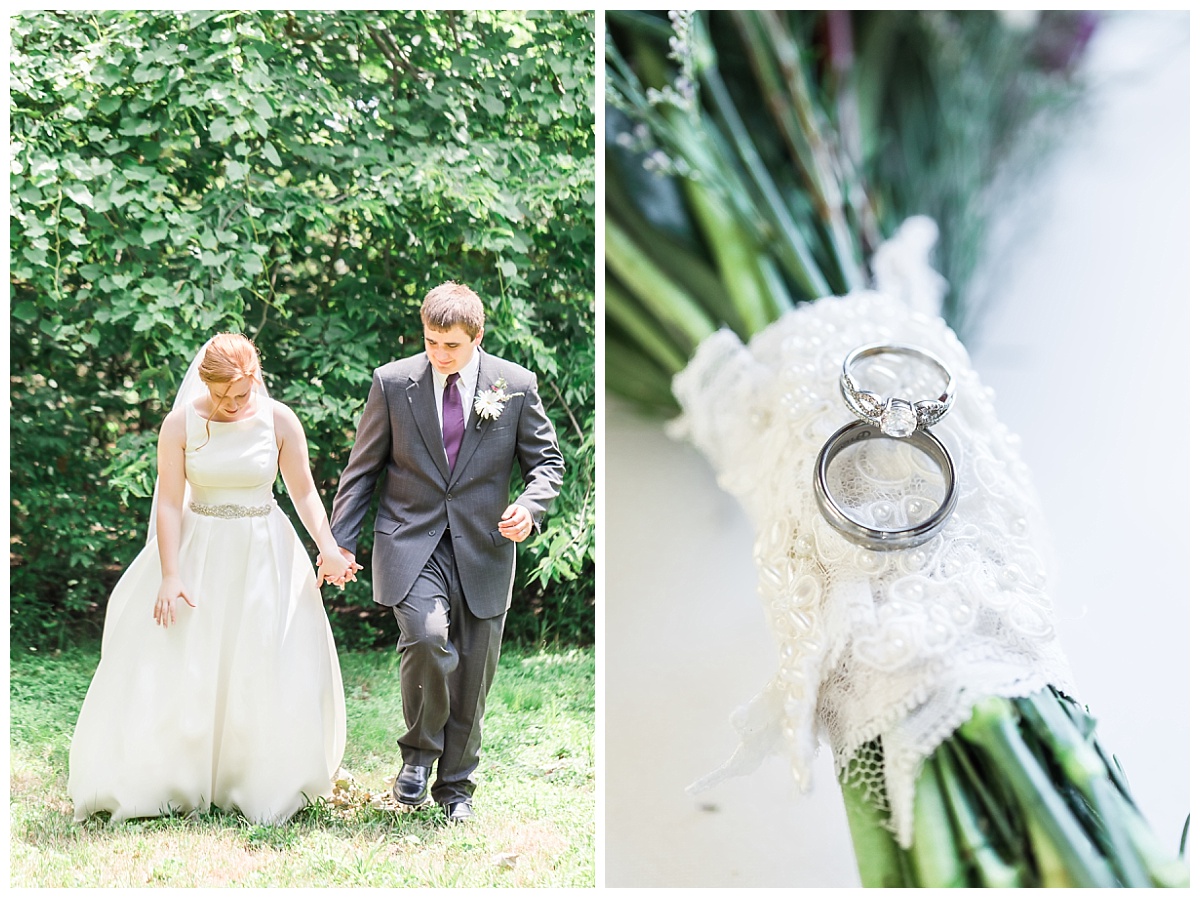 Bride and groom photo by Simply Seeking Photography