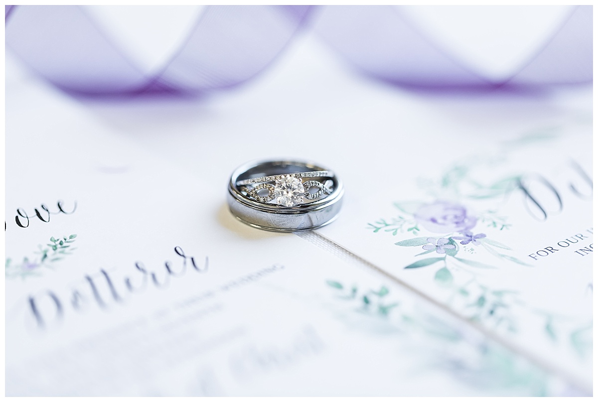 Romantic summer wedding details photo by Simply Seeking Photography