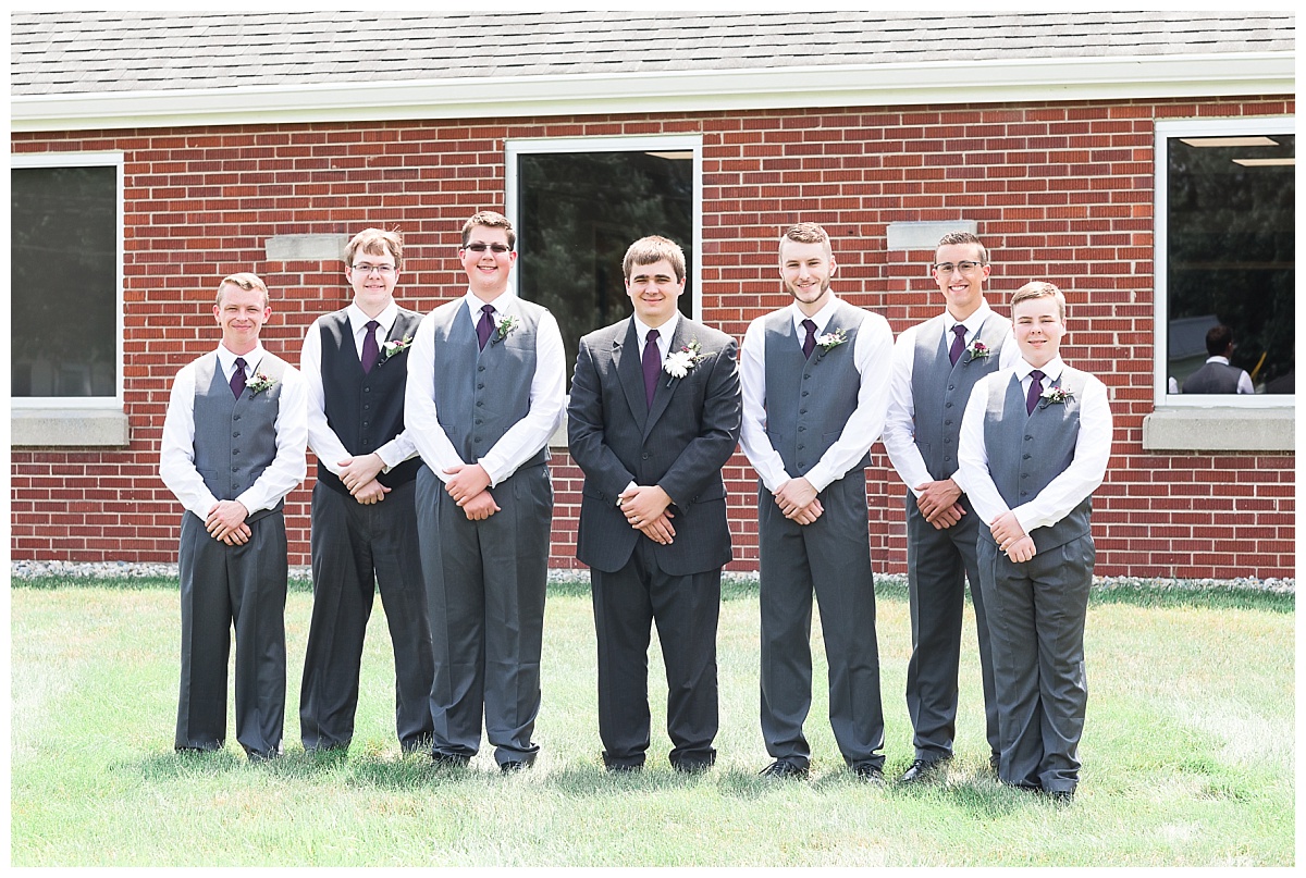 Wedding party photo by Simply Seeking Photography