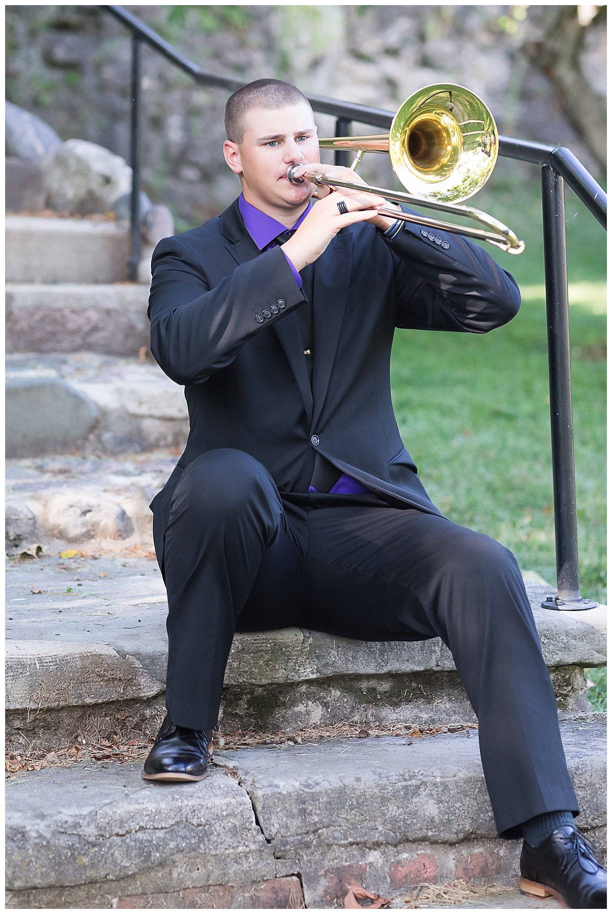 Band Senior Session photo by Simply Seeking Photography