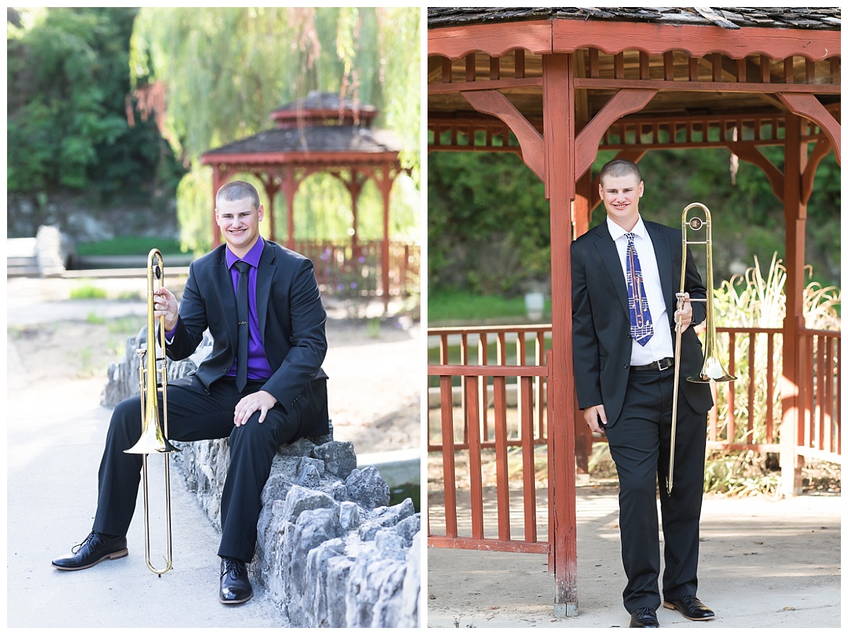 Band Senior Session photo by Simply Seeking Photography