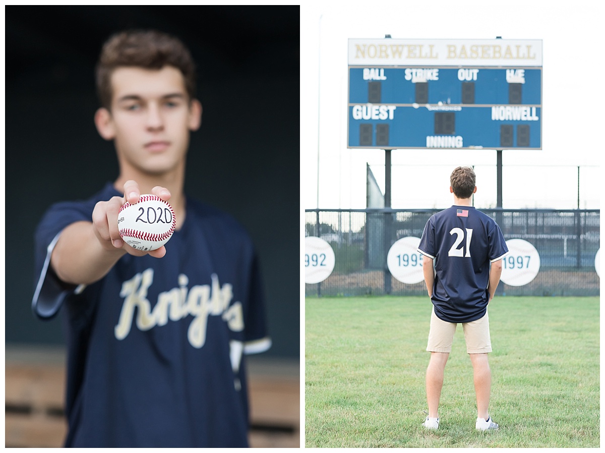 Senior guy baseball photo by Simply Seeking Photography