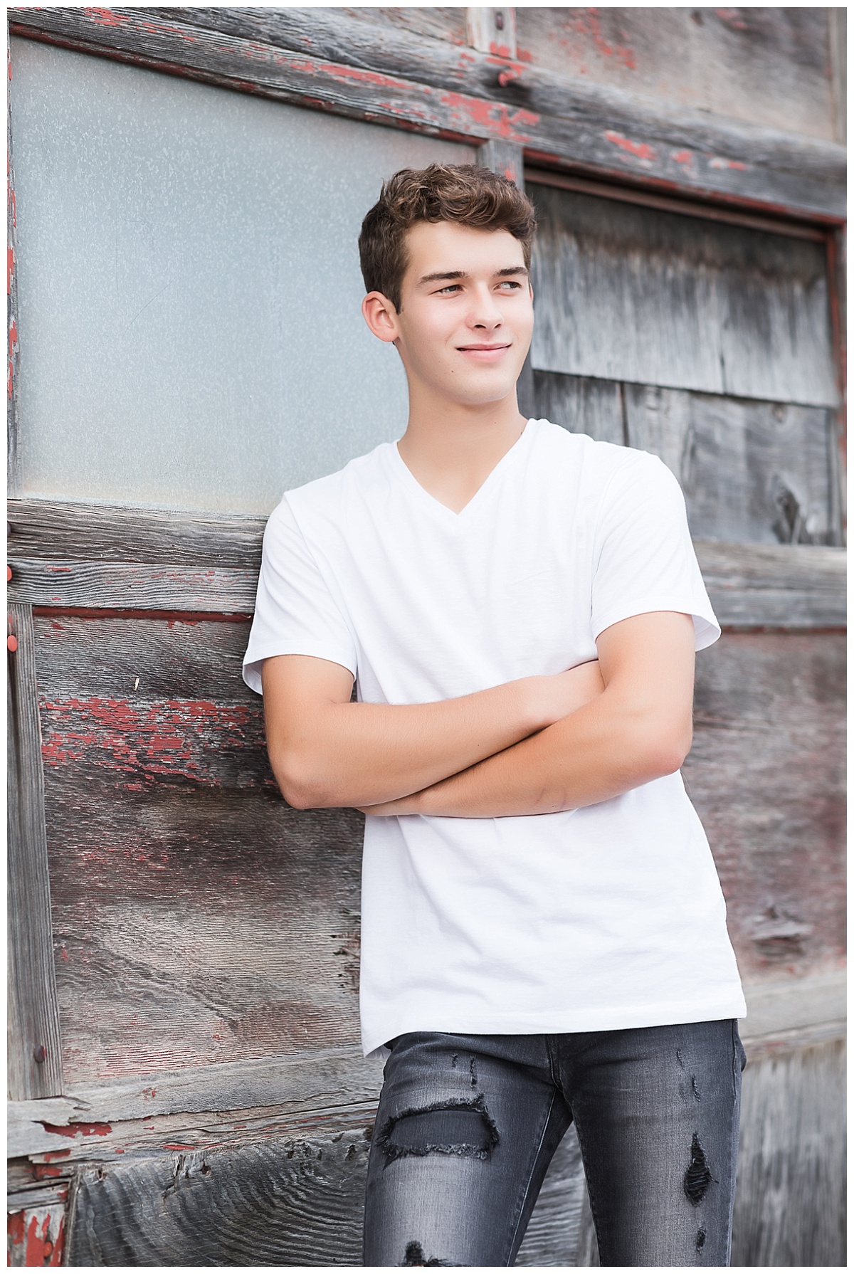 Industrial Senior Session photo by Simply Seeking Photography