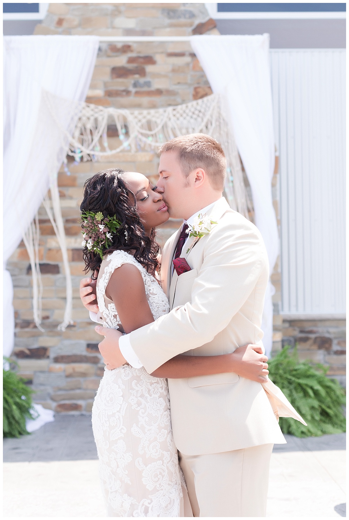 Bride and groom photo by Simply Seeking Photography