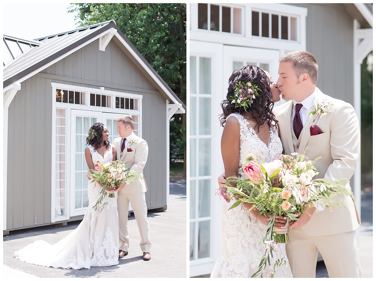 Bride and groom photo by Simply Seeking Photography