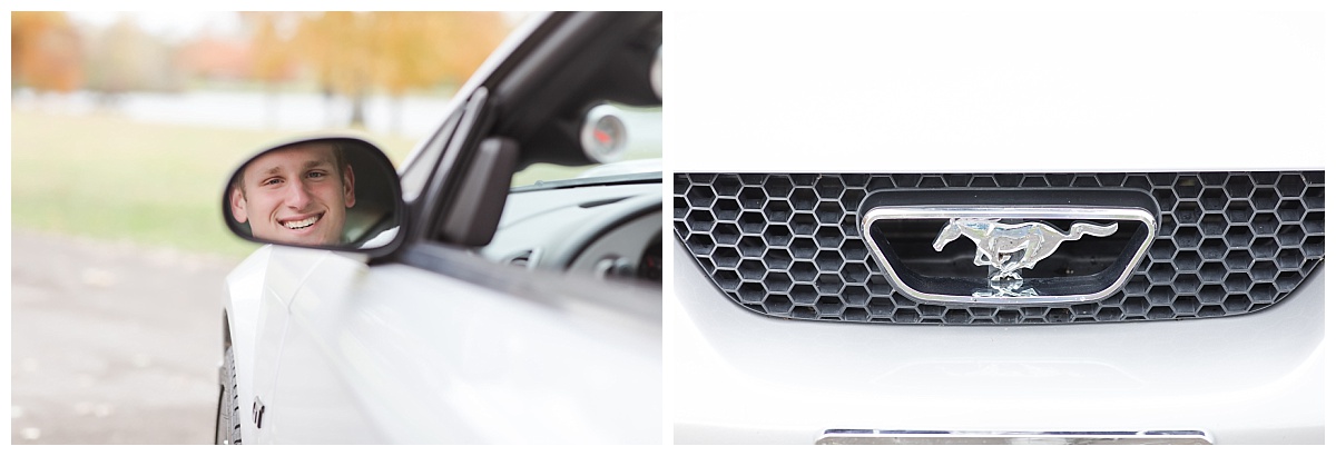 Car Loving Senior Session photo by Simply Seeking Photography