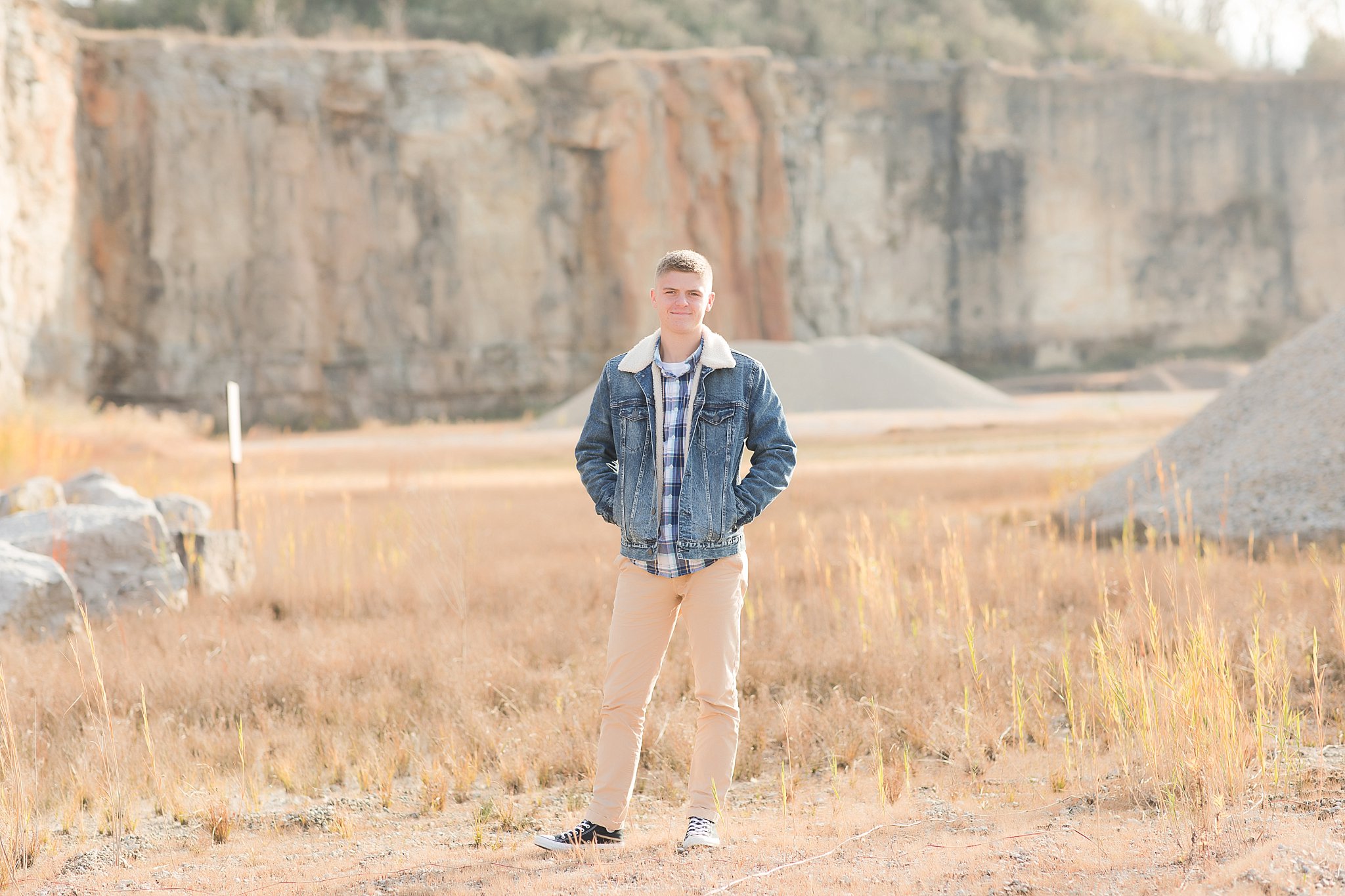 American solider senior session photo by Simply Seeking Photography
