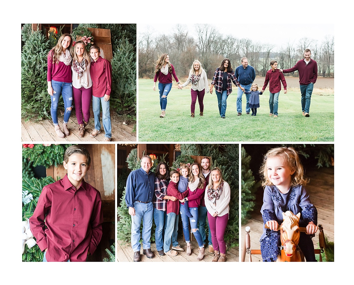 Christmas Mini Session at Stauffer Farms photo by Simply Seeking Photography