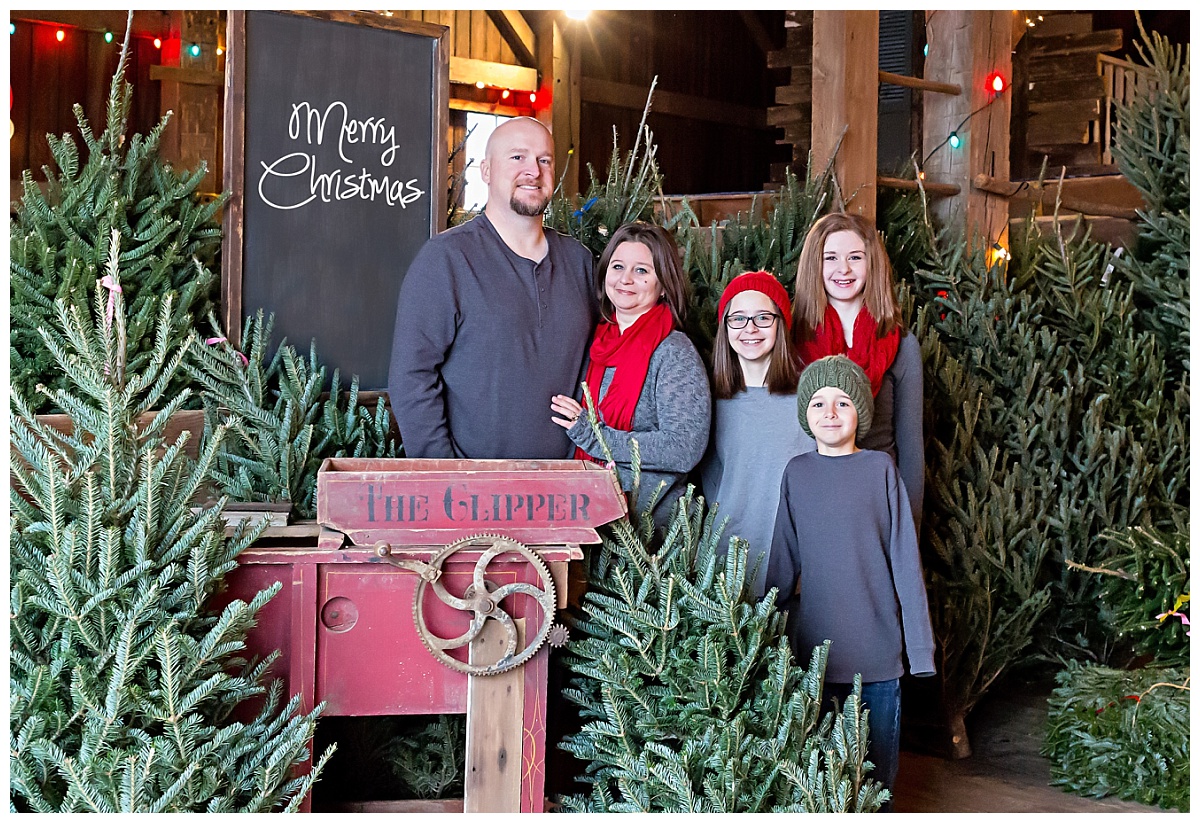 Christmas Mini Session at Stauffer Farms photo by Simply Seeking Photography