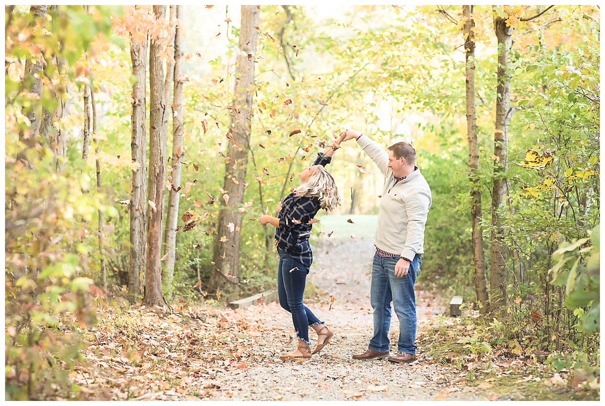 Fall Morning Engagement Session