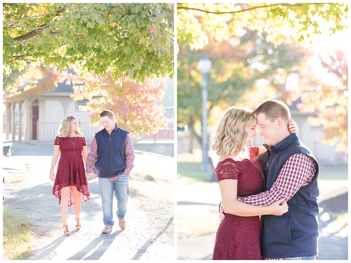 Fall Morning Engagement Session