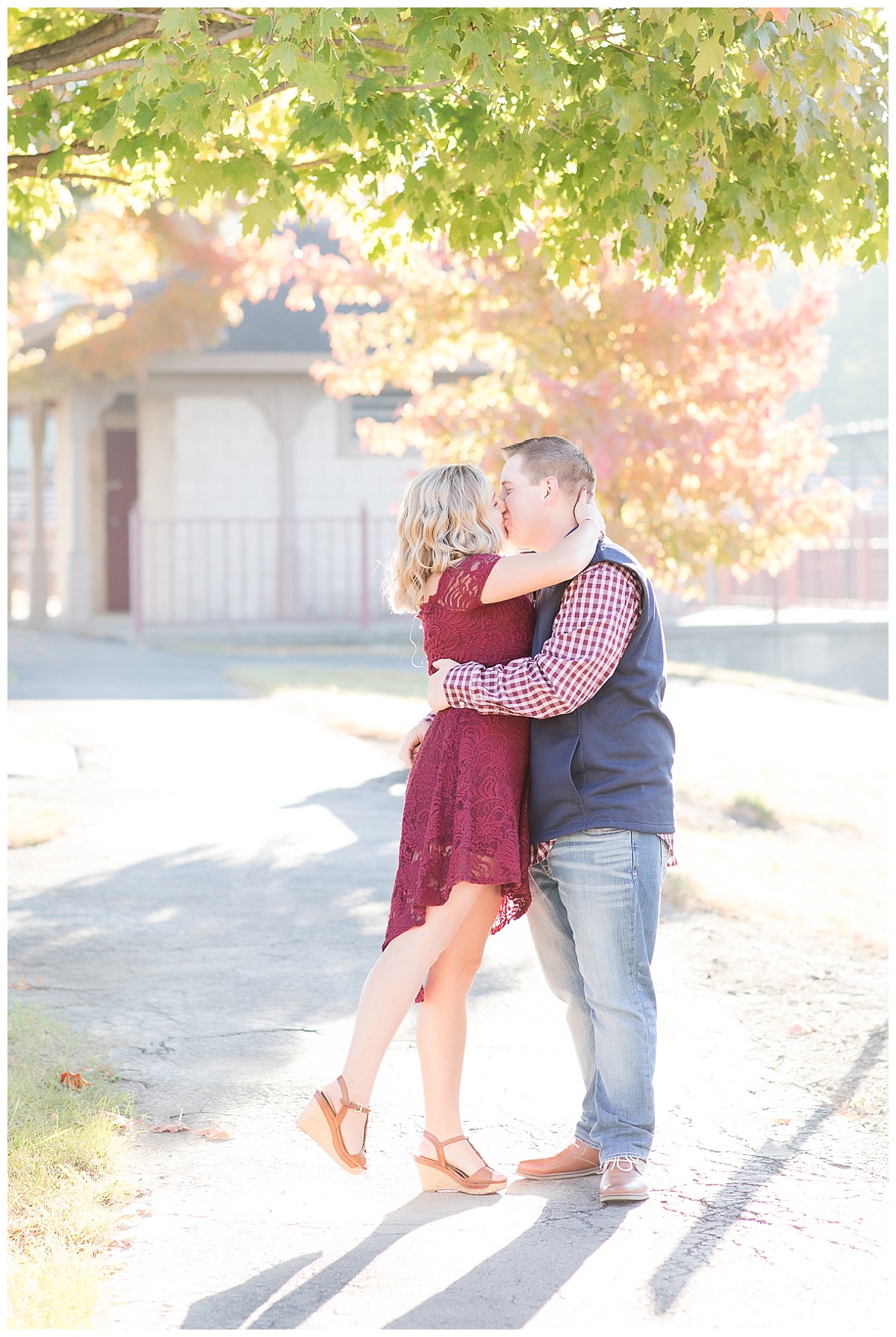 Fall Morning Engagement Session