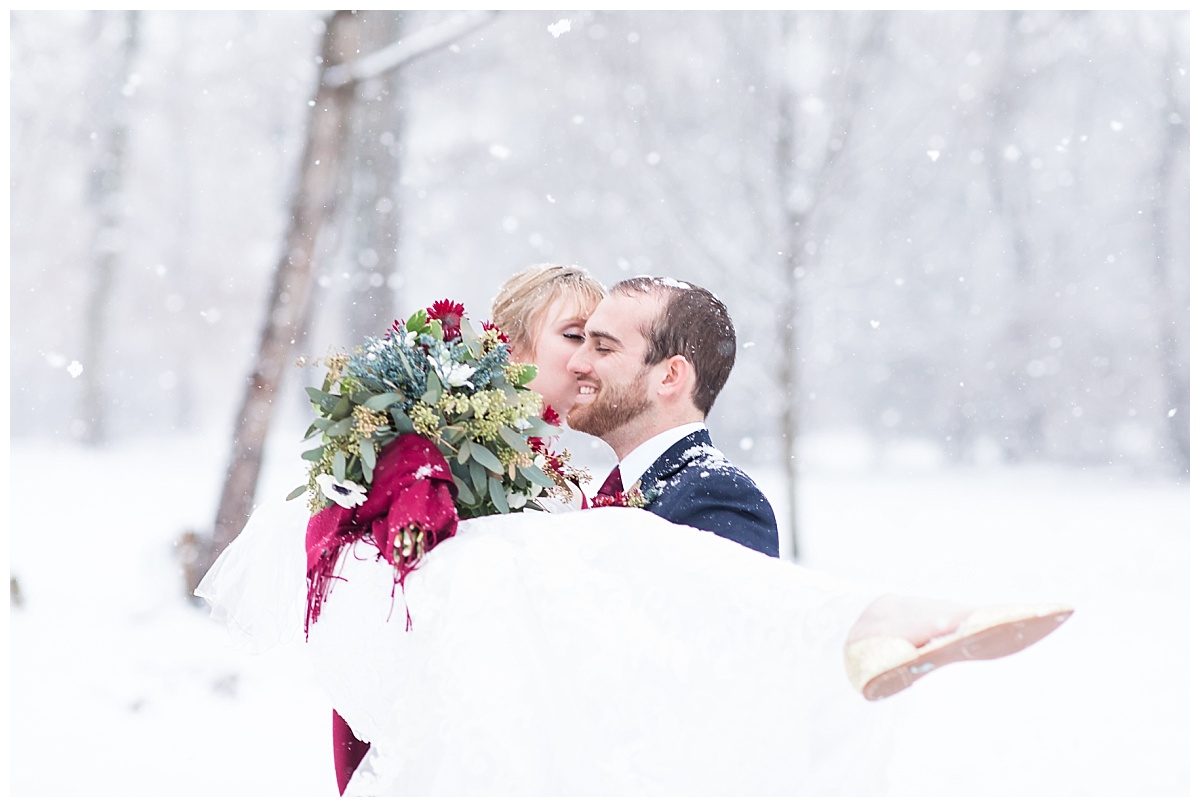 Magical Winter Wedding photo by Simply Seeking Photography
